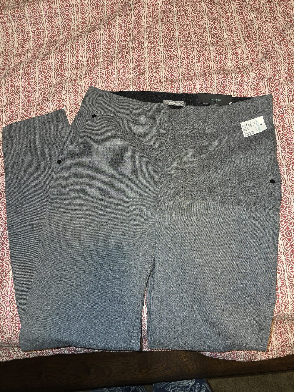 Maurices Light Gray Dress Pants